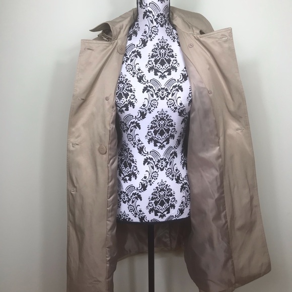 Michael Kors Classic Double-Breasted Hooded Coat W - Picture 5 of 6